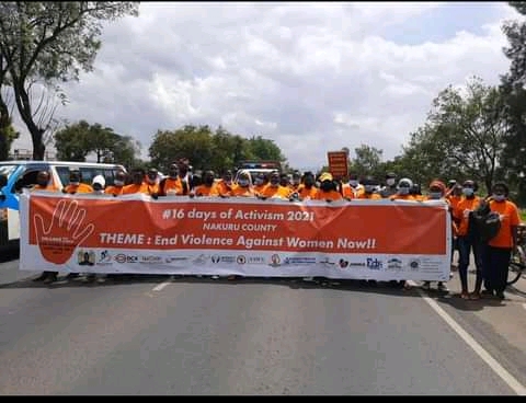 Nakuru launch of 16 Days of Activism against Gender Based Violence